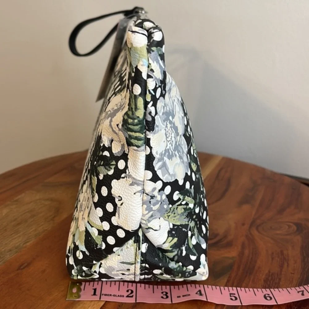 Betsy Johnson wristlet cosmetic bag NWT‎